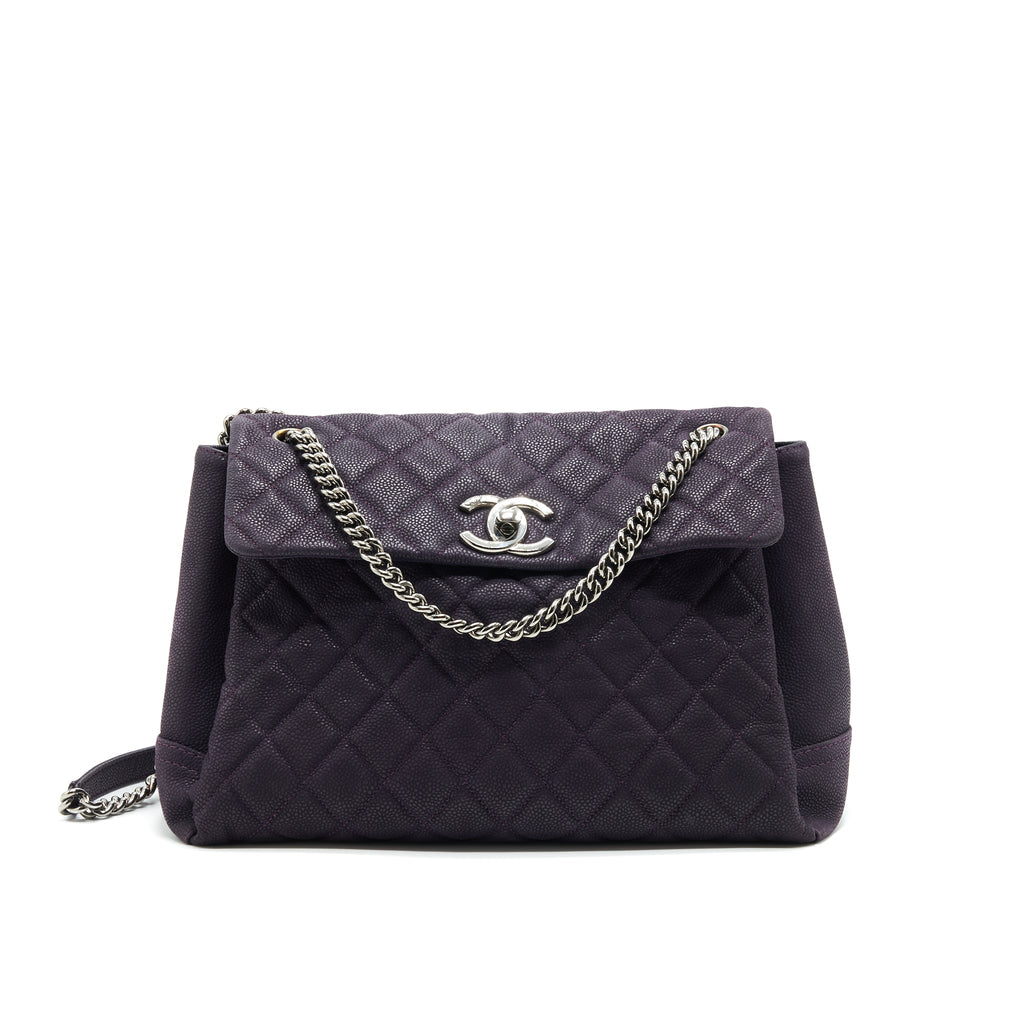 chanel-flap-tote-bag-with-chain-caviar-in-purple-shw