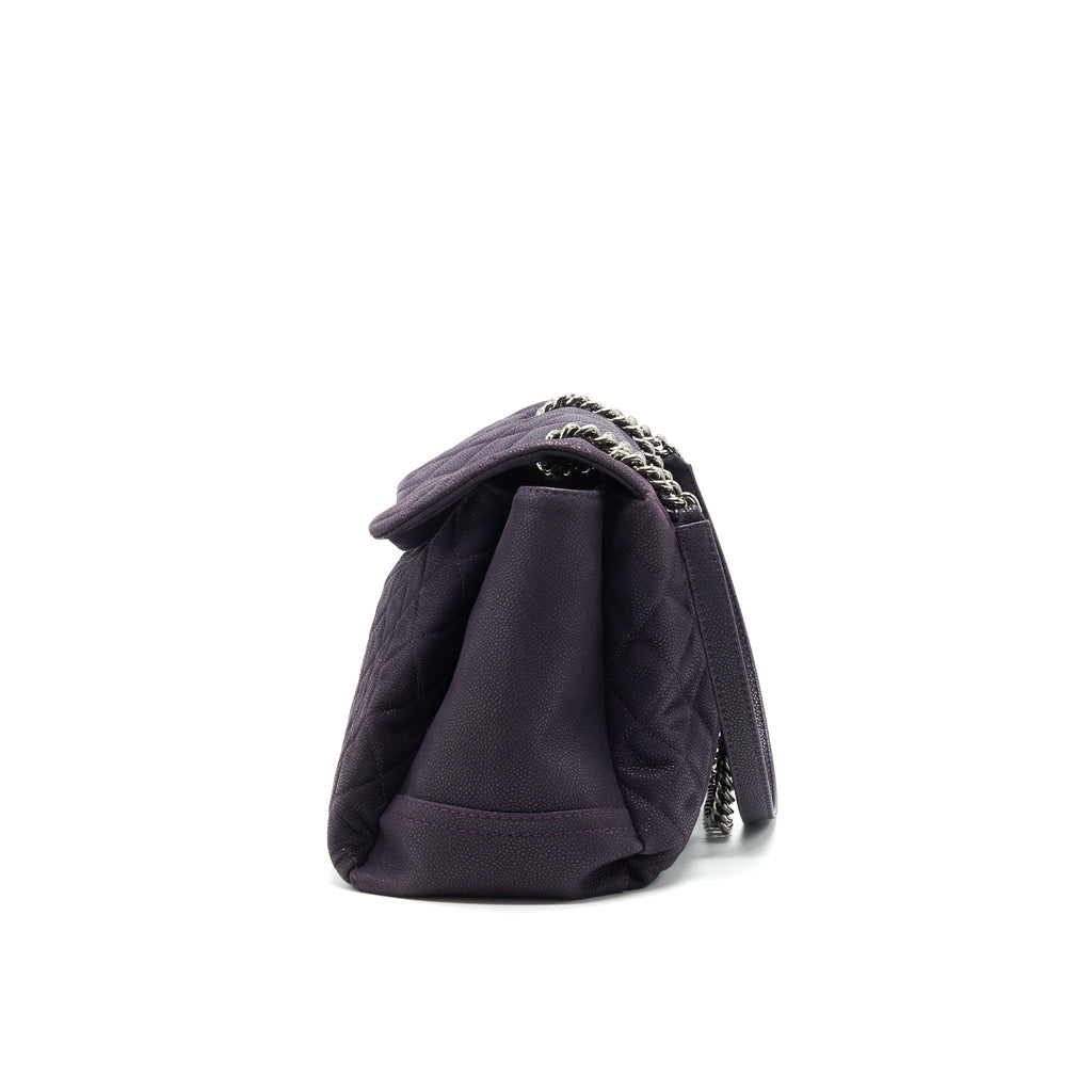 chanel-flap-tote-bag-with-chain-caviar-in-purple-shw