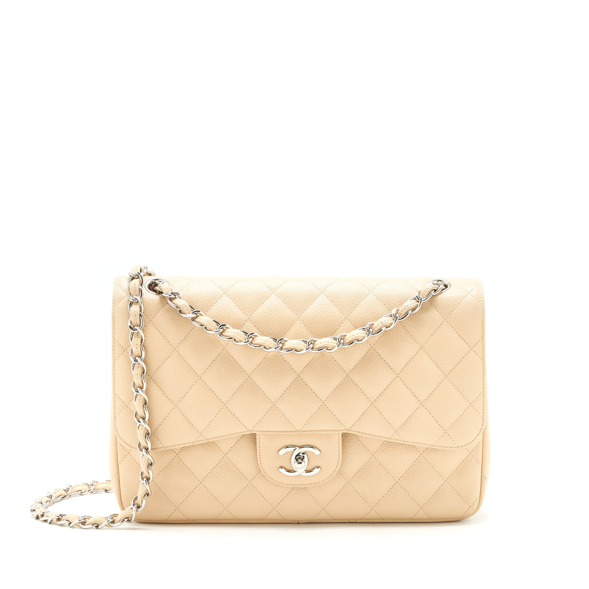 chanel-classic-jumbo-double-flap-bag-caviar-beige-shw