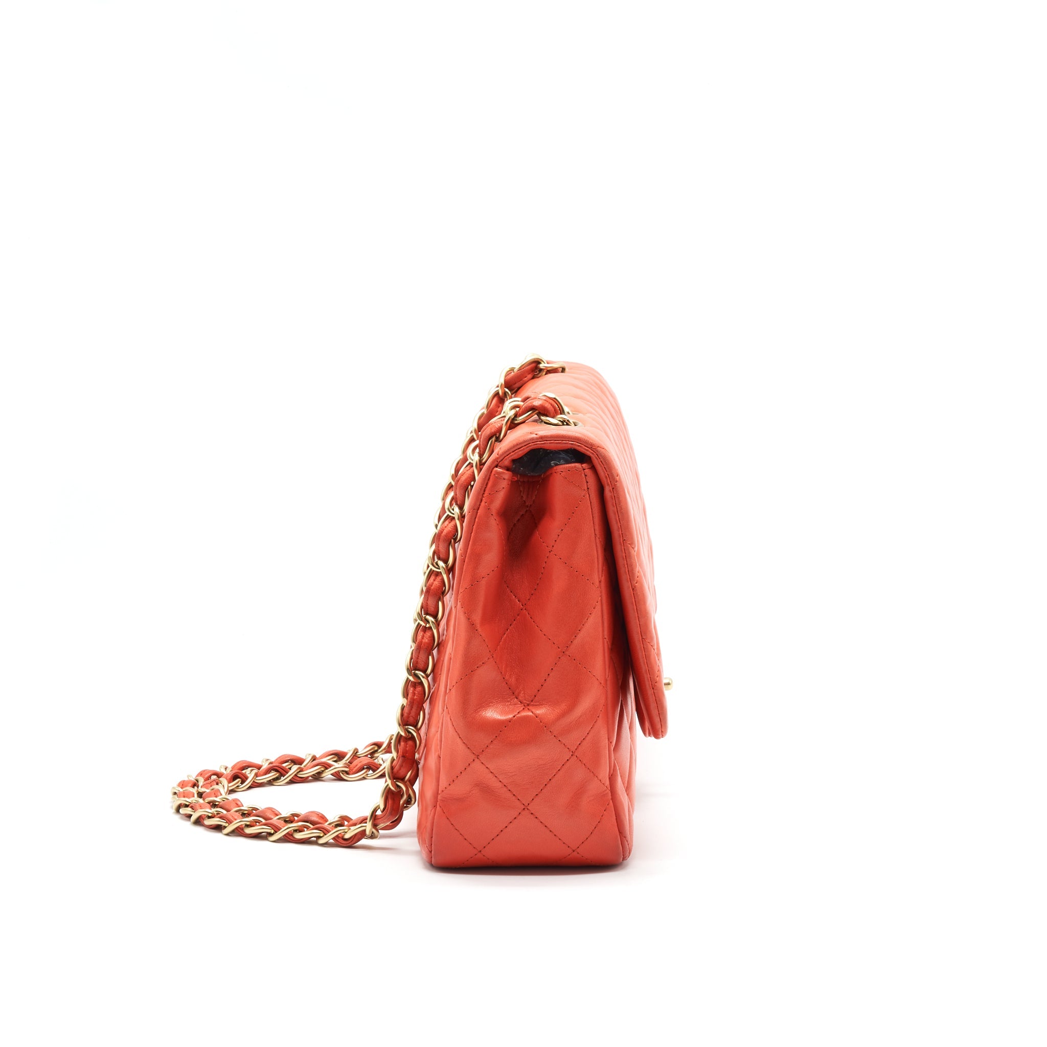 chanel-classic-single-flap-jumbo-bag-orange-lambskin-ghw