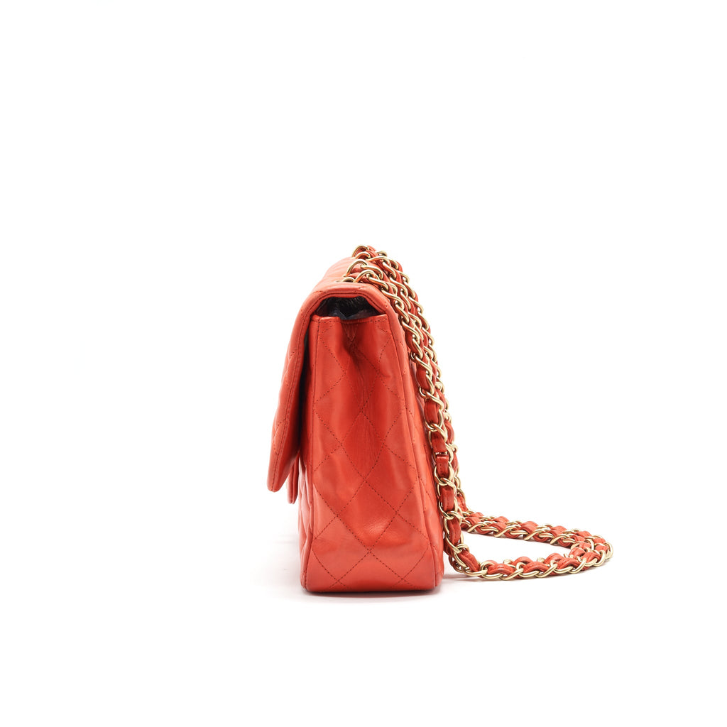 chanel-classic-single-flap-jumbo-bag-orange-lambskin-ghw