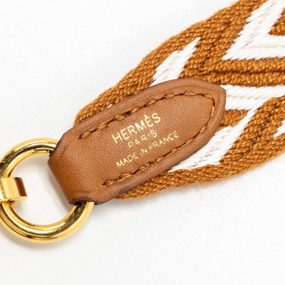 hermes-110cm-shoulder-strap-canvas-leather-brown-multicolour-ghw-stamp-d