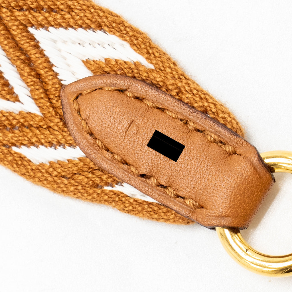 hermes-110cm-shoulder-strap-canvas-leather-brown-multicolour-ghw-stamp-d