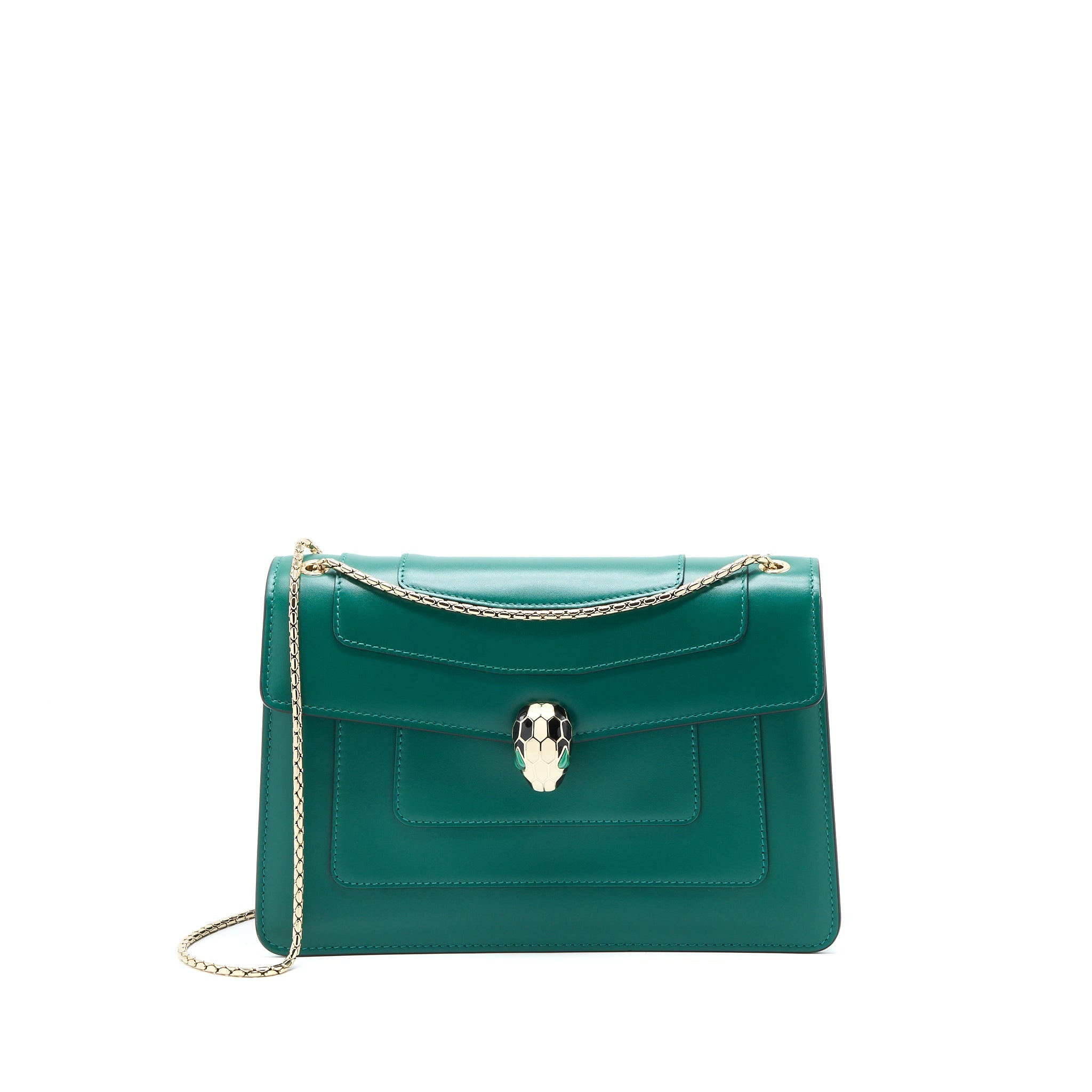 bvlgari-serpenti-forever-shoulder-bag-calfskin-green-lghw