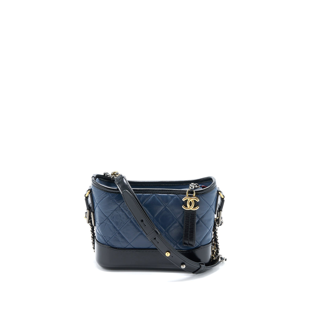 copy-of-chanel-small-gabrielle-hobo-bag-aged-calfskin-navy-black-multicolour-hardware
