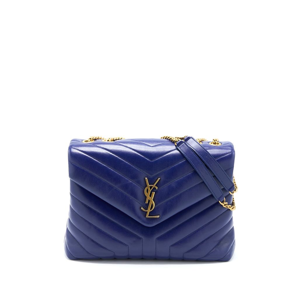 saint-laurent-ysl-medium-loulou-shoulder-bag-calfskin-blue-ghw