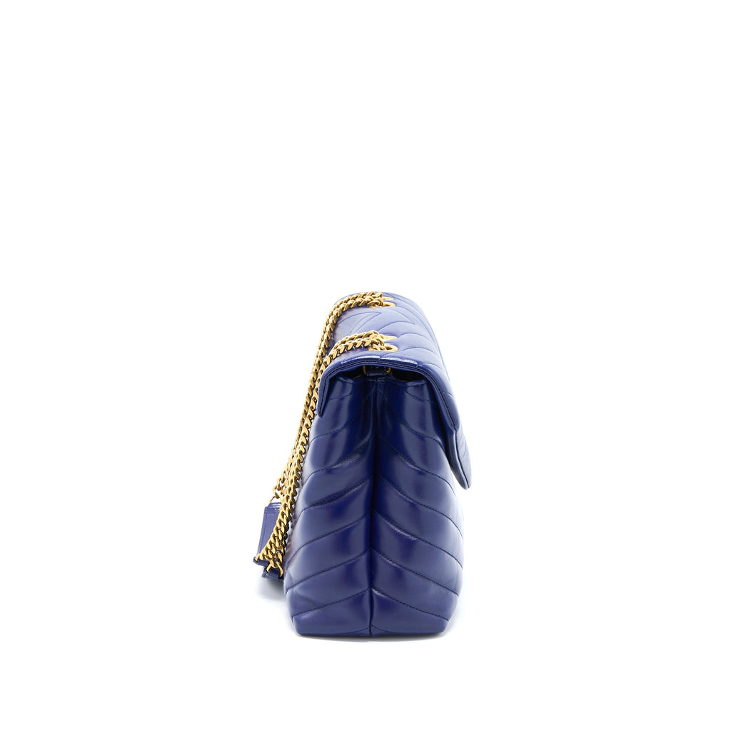saint-laurent-ysl-medium-loulou-shoulder-bag-calfskin-blue-ghw