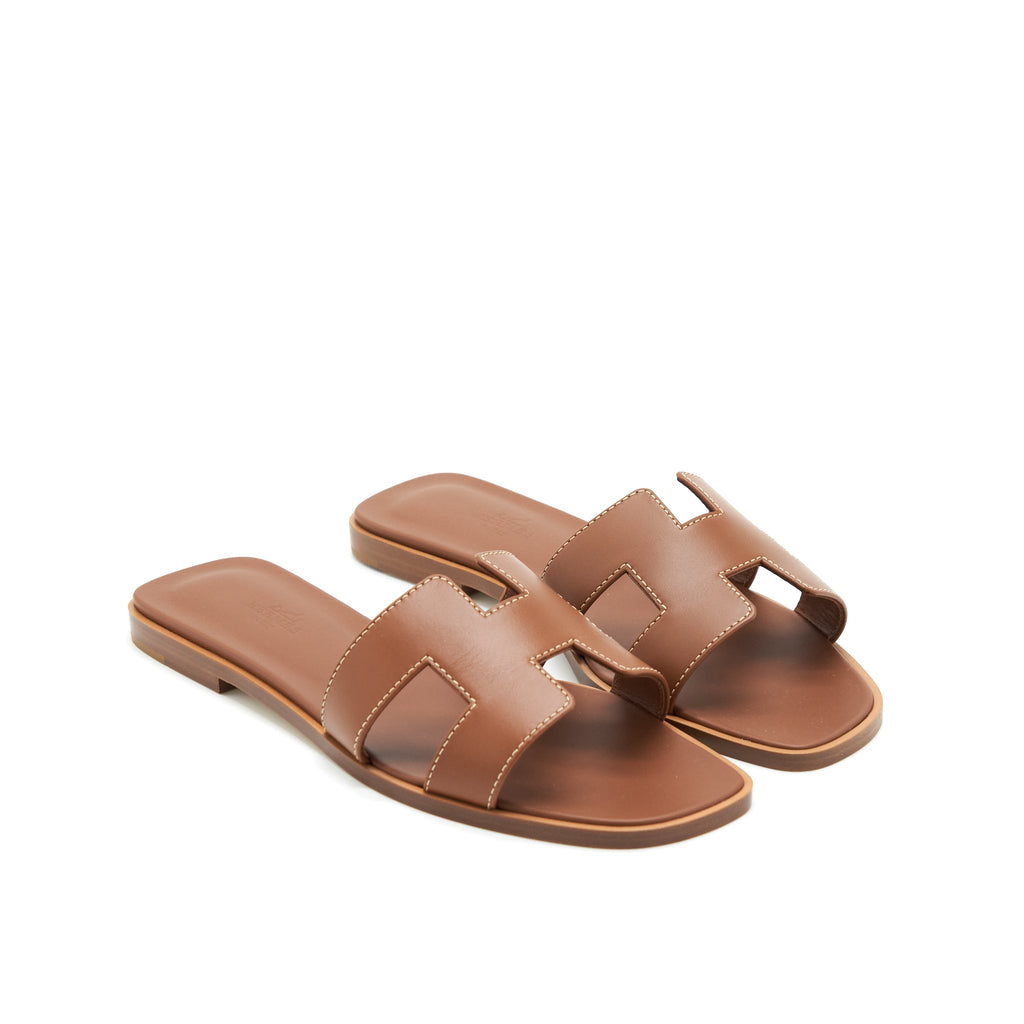 hermes-size-37-5-oran-sandals-gold