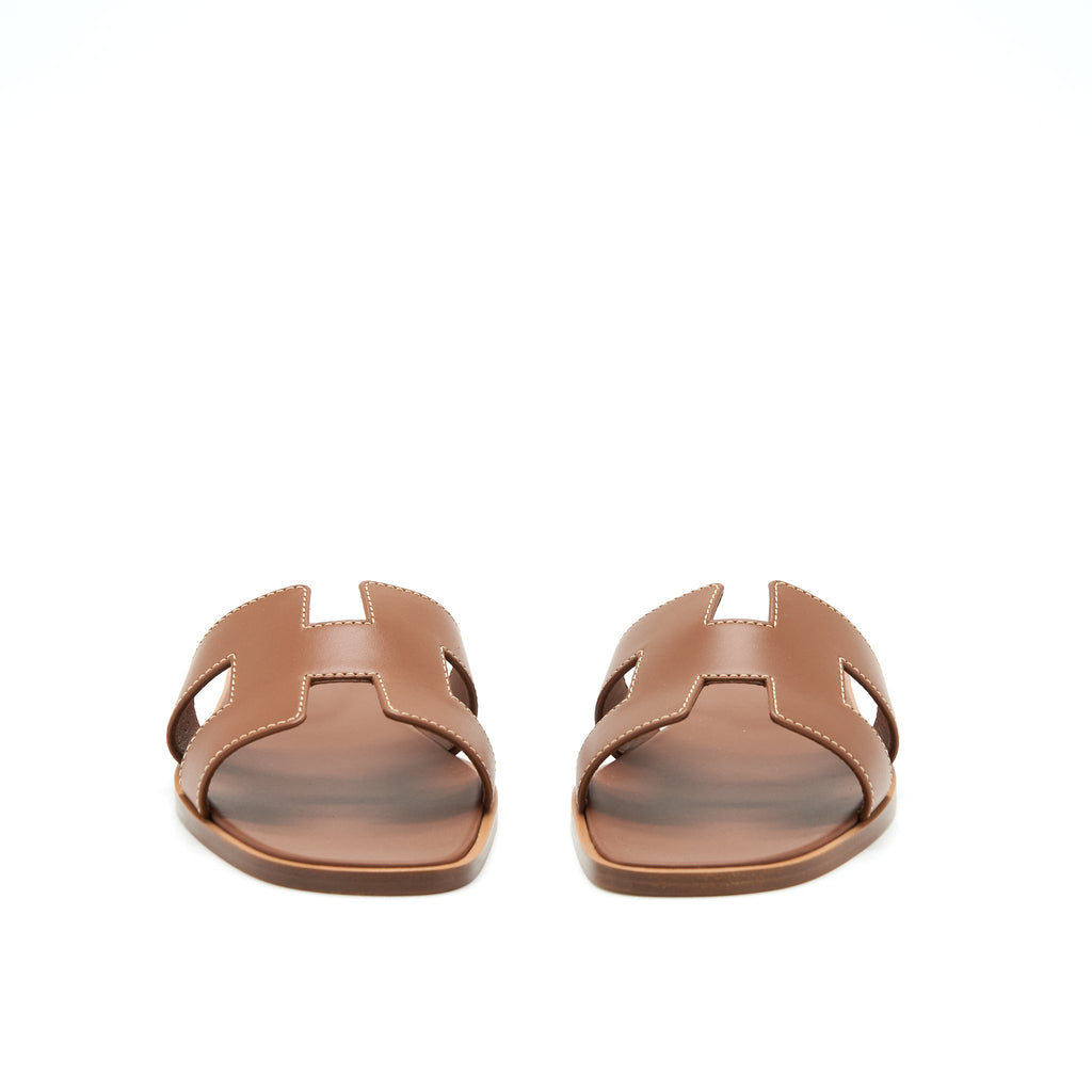 hermes-size-37-5-oran-sandals-gold