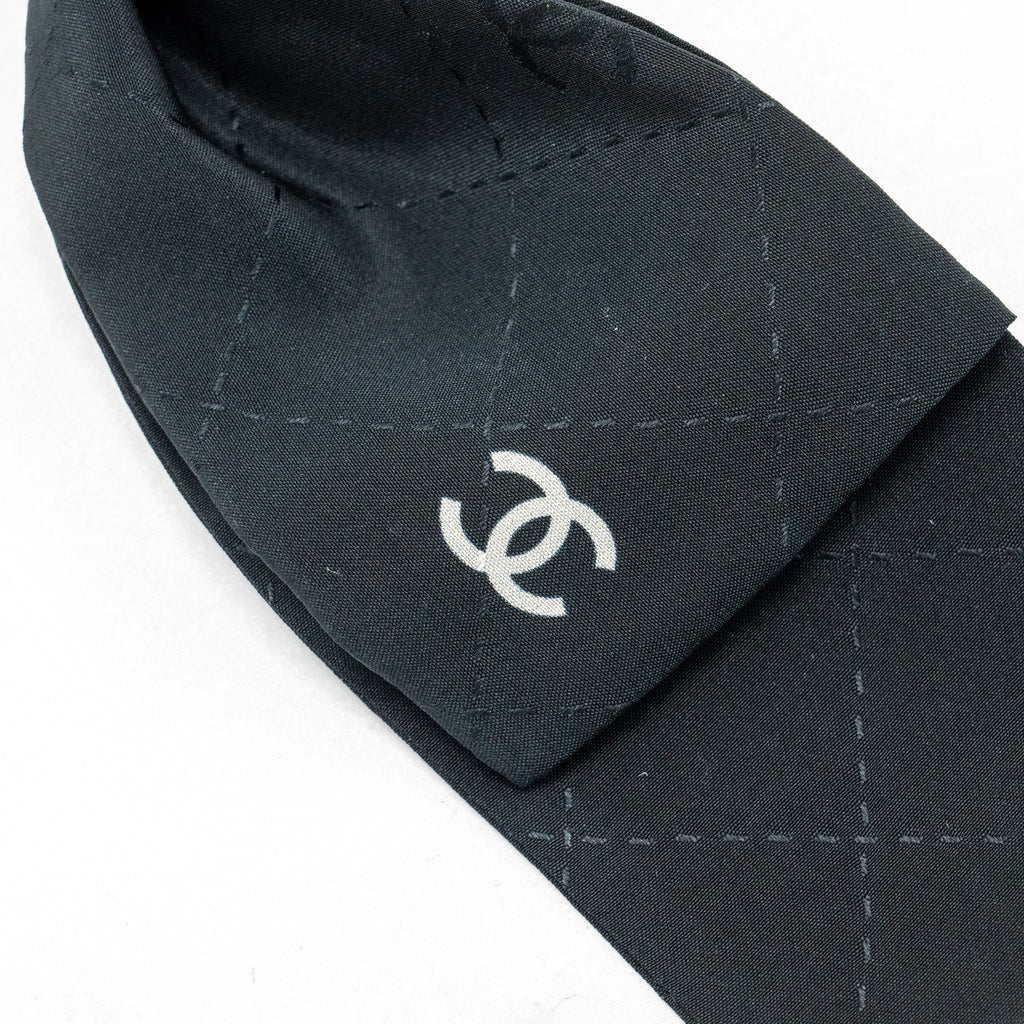 chanel-cc-logo-hair-tie-silk-black