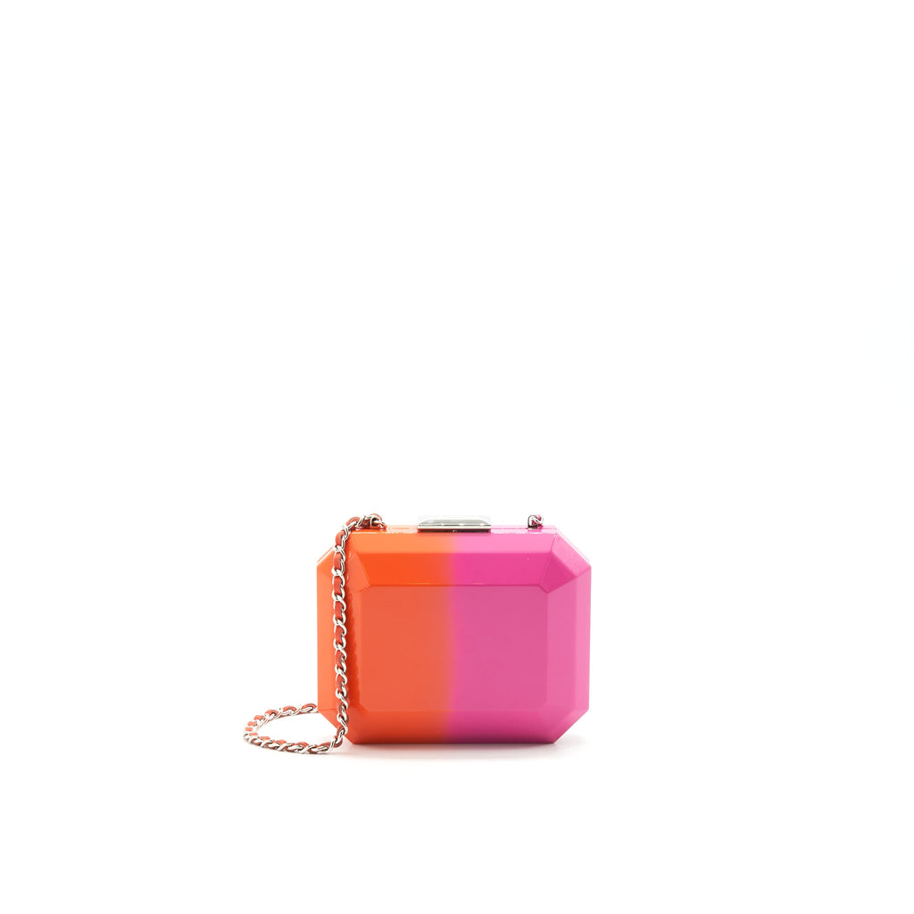 chanel-runway-minaudiere-clutch-pink-orange