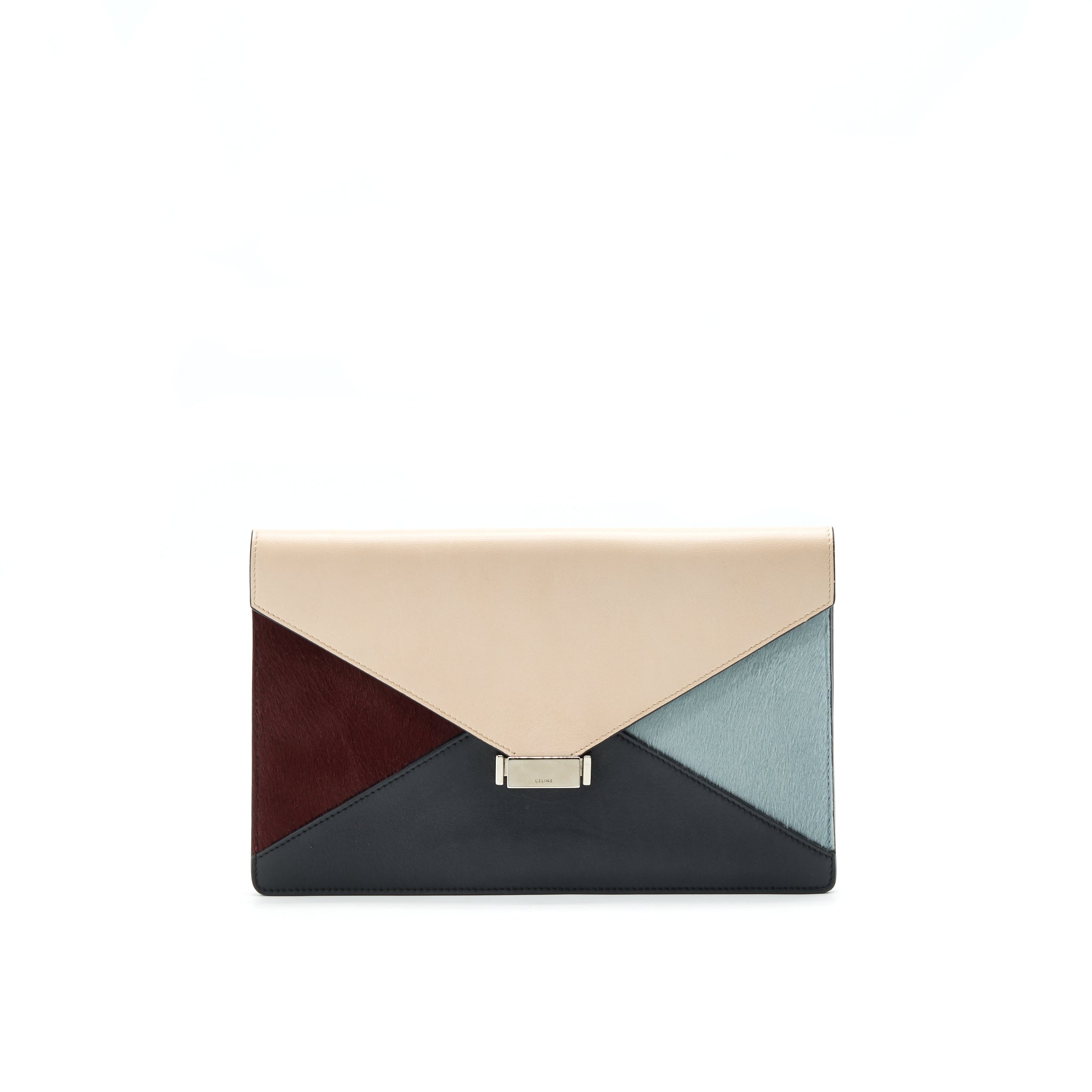 celine-diamond-leather-clutch-in-multicolor