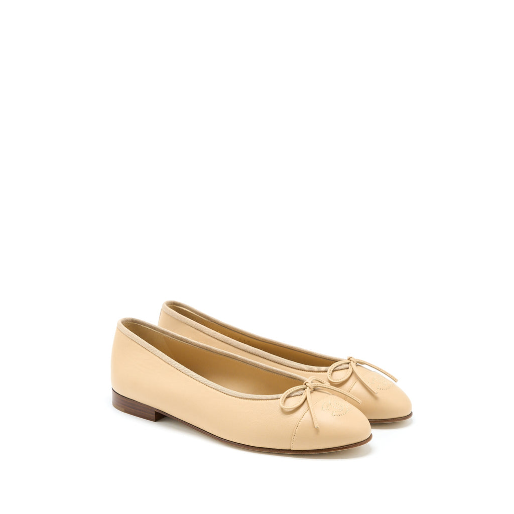 chanel-size-38-5-ballerina-flat-shoes-lambskin-beige
