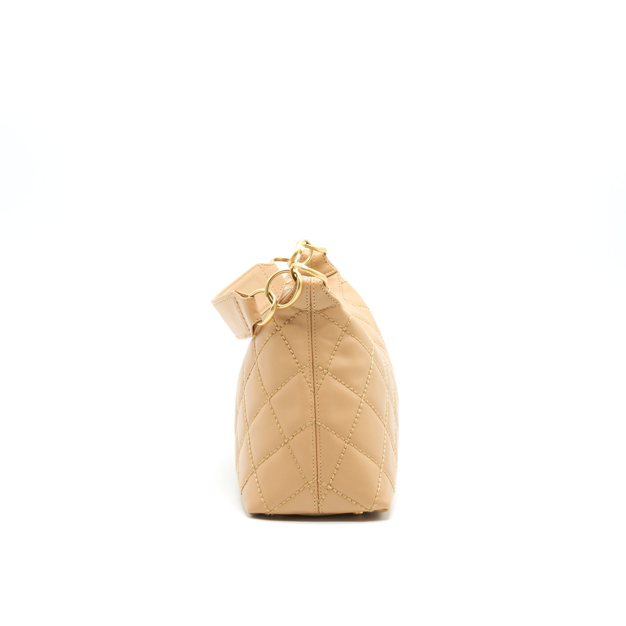 chanel-vintage-quilted-beige-shoulder-bag