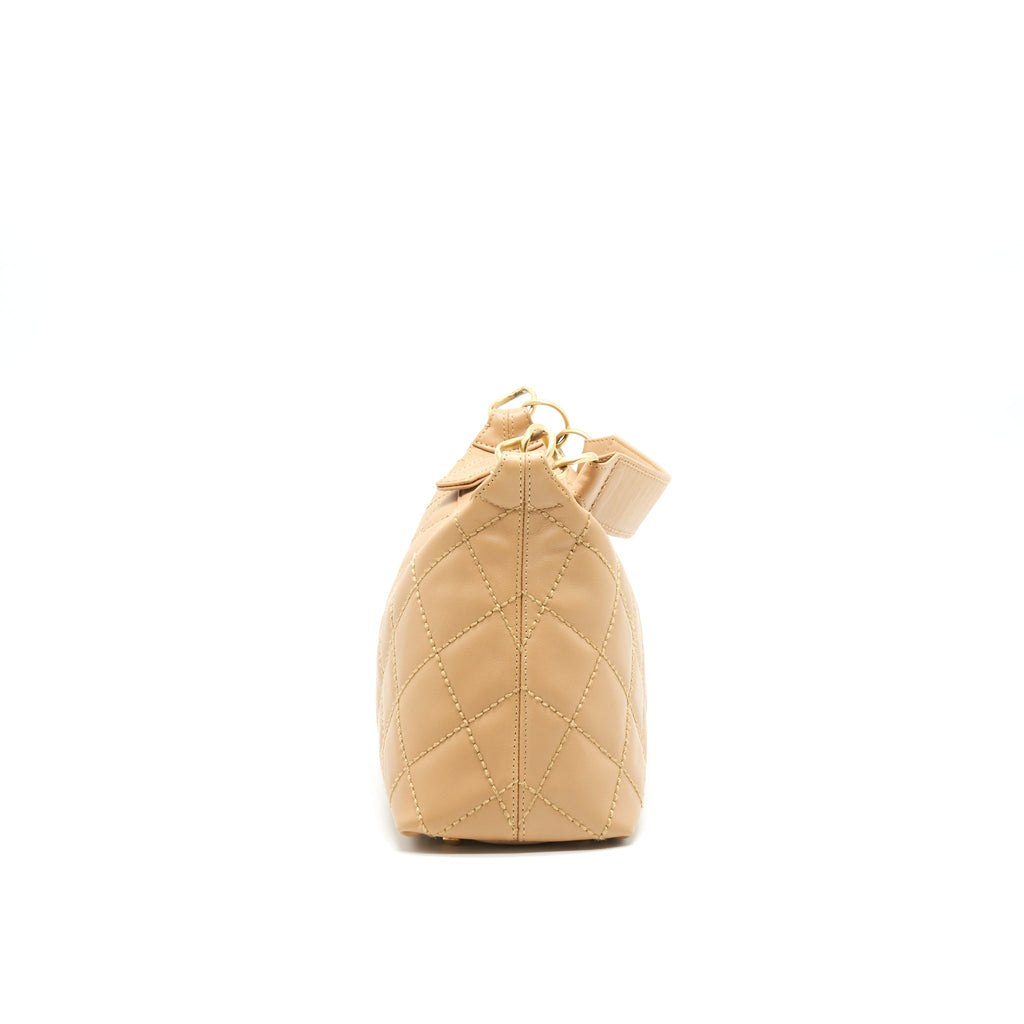 chanel-vintage-quilted-beige-shoulder-bag