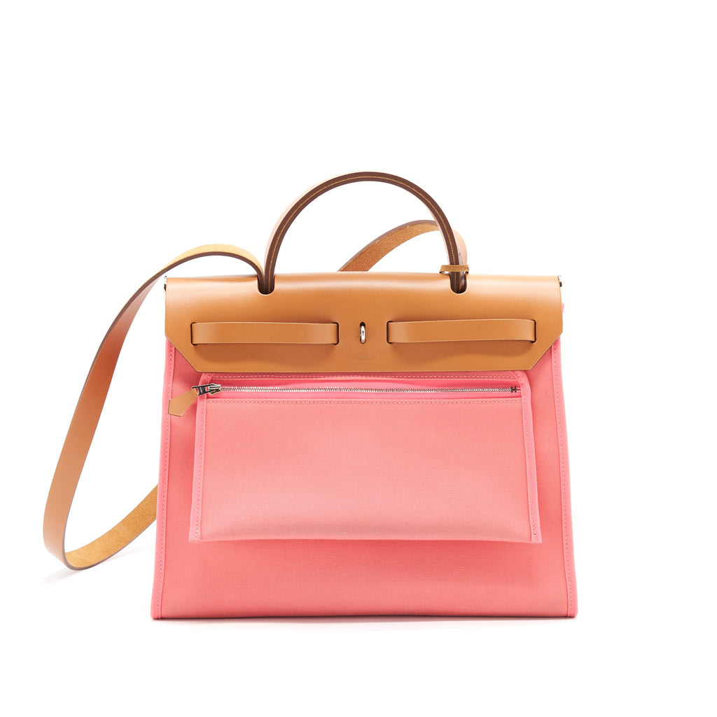 hermes-herbag-zip-31-pink-shw-stamp-x