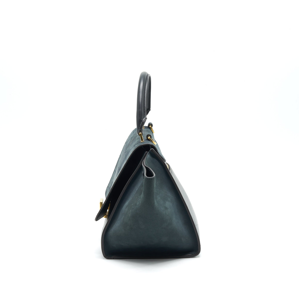 celine-trapeze-bag-navy-black-ghw
