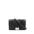 chanel-boy-medium-tweed-lambskin-black-shw