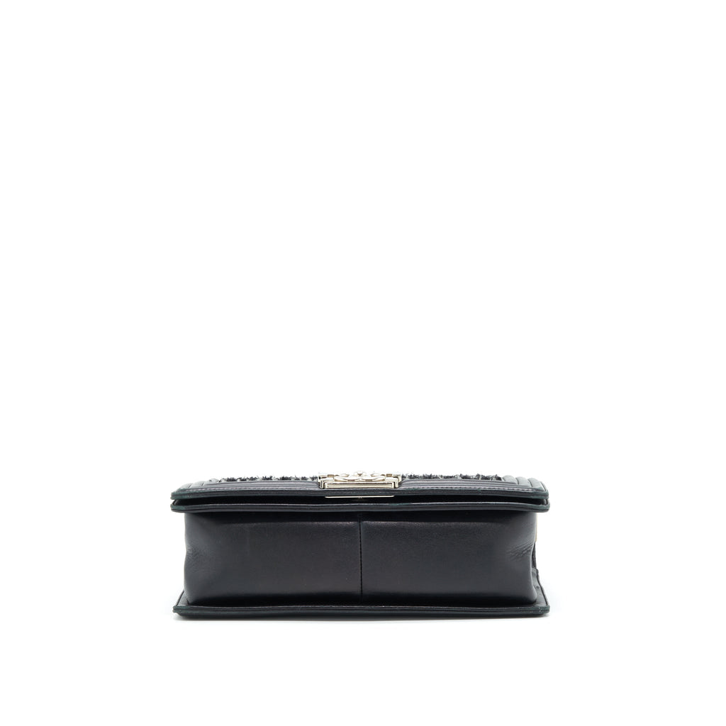 chanel-boy-medium-tweed-lambskin-black-shw