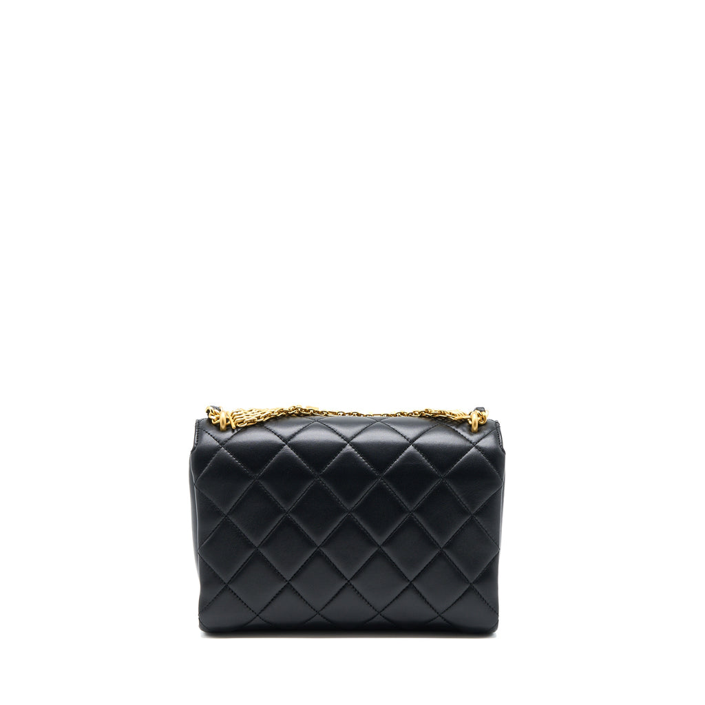 chanel-22s-letter-crystal-handle-flap-bag-lambskin-black-brushed-ghwmicrochip