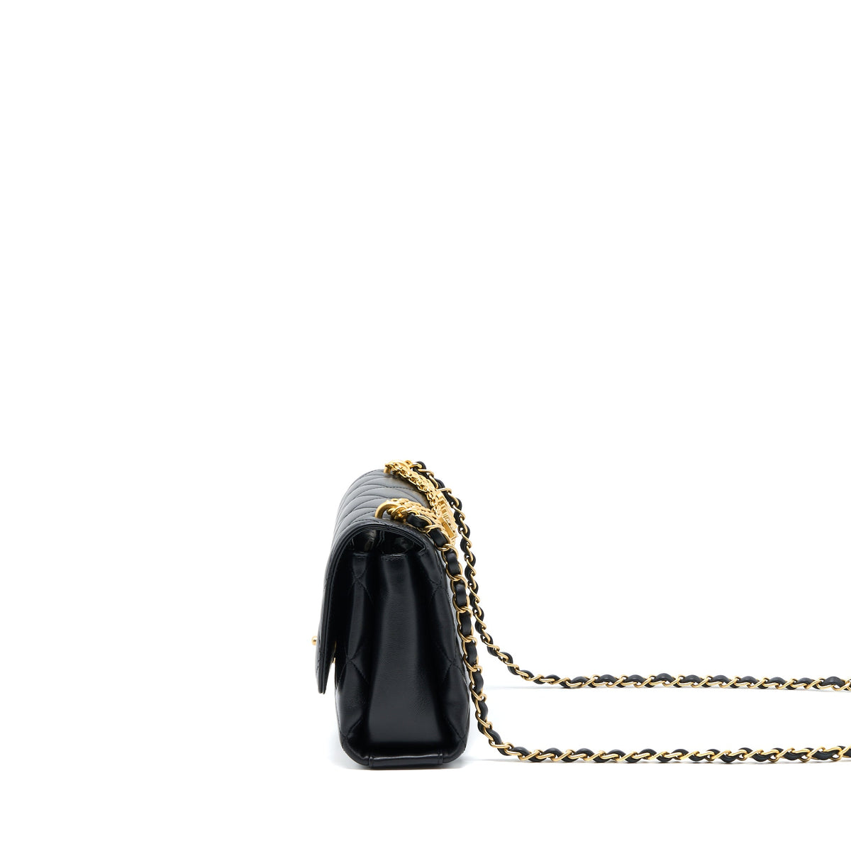 chanel-22s-letter-crystal-handle-flap-bag-lambskin-black-brushed-ghwmicrochip