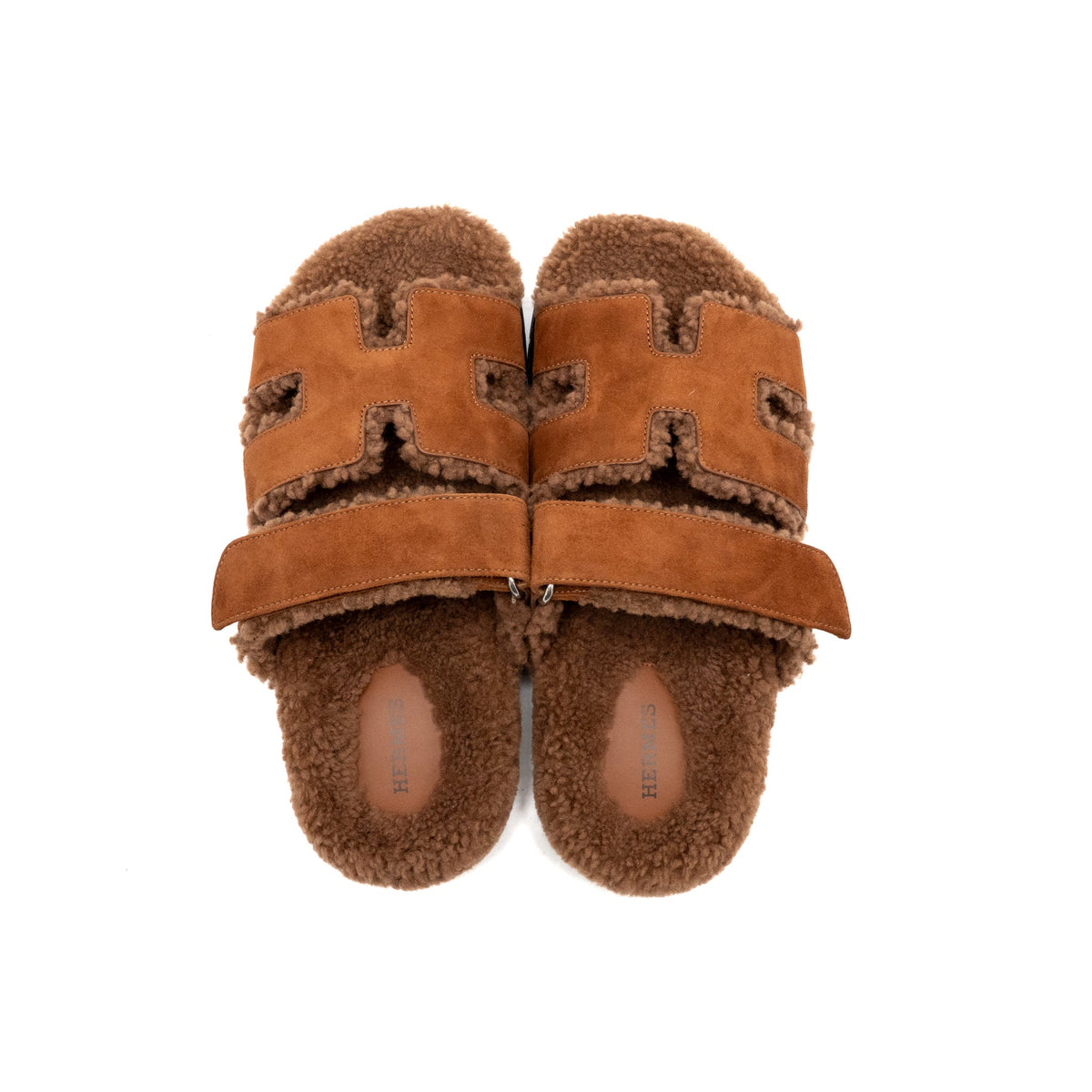 hermes-size-37-5-chypre-sandals-shearling-gold