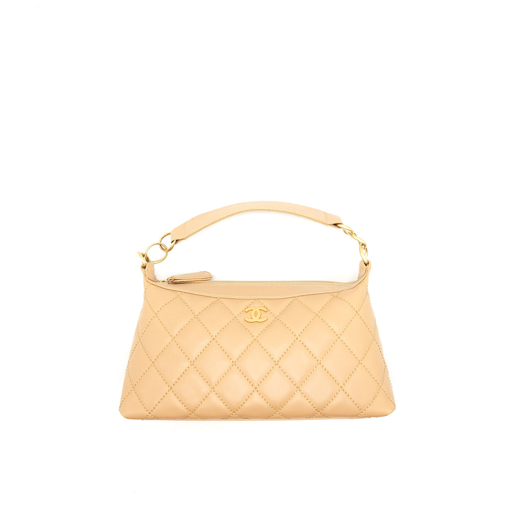 chanel-vintage-quilted-beige-shoulder-bag