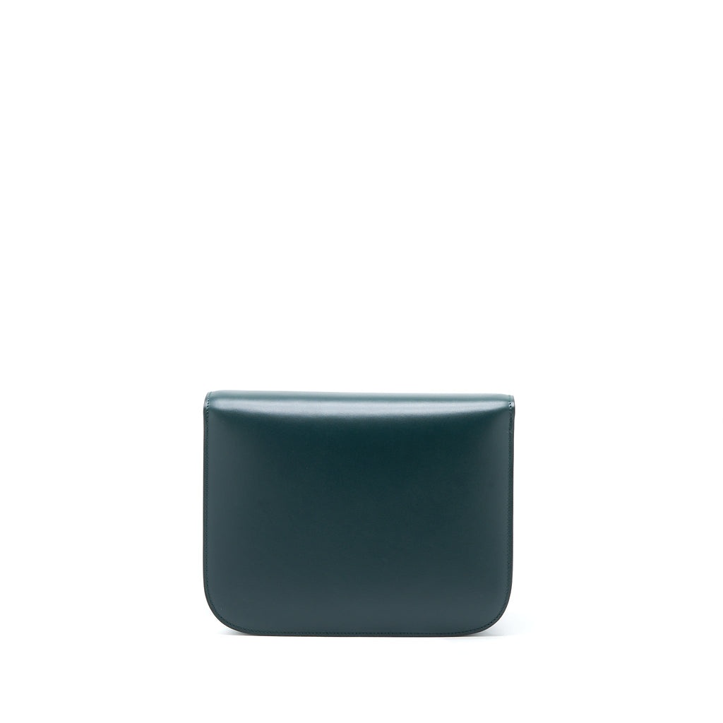 celine-medium-classic-box-bag-calfskin-green-ghw
