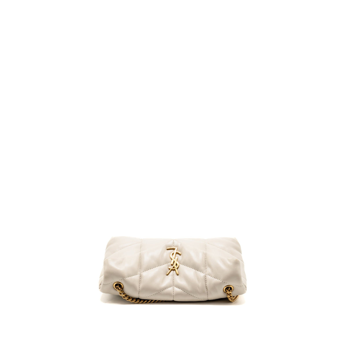 saint-laurent-ysl-toy-loulou-puffer-bag-lambskin-white-ghw