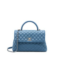 chanel-coco-top-handle-flap-bag-caviar-blue-ruthenium-hardware