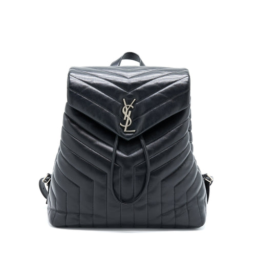 /YSL LOU LOU BACKPACK BLACK SHW