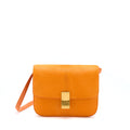 celine-classic-medium-box-horsehair-orange-ghw