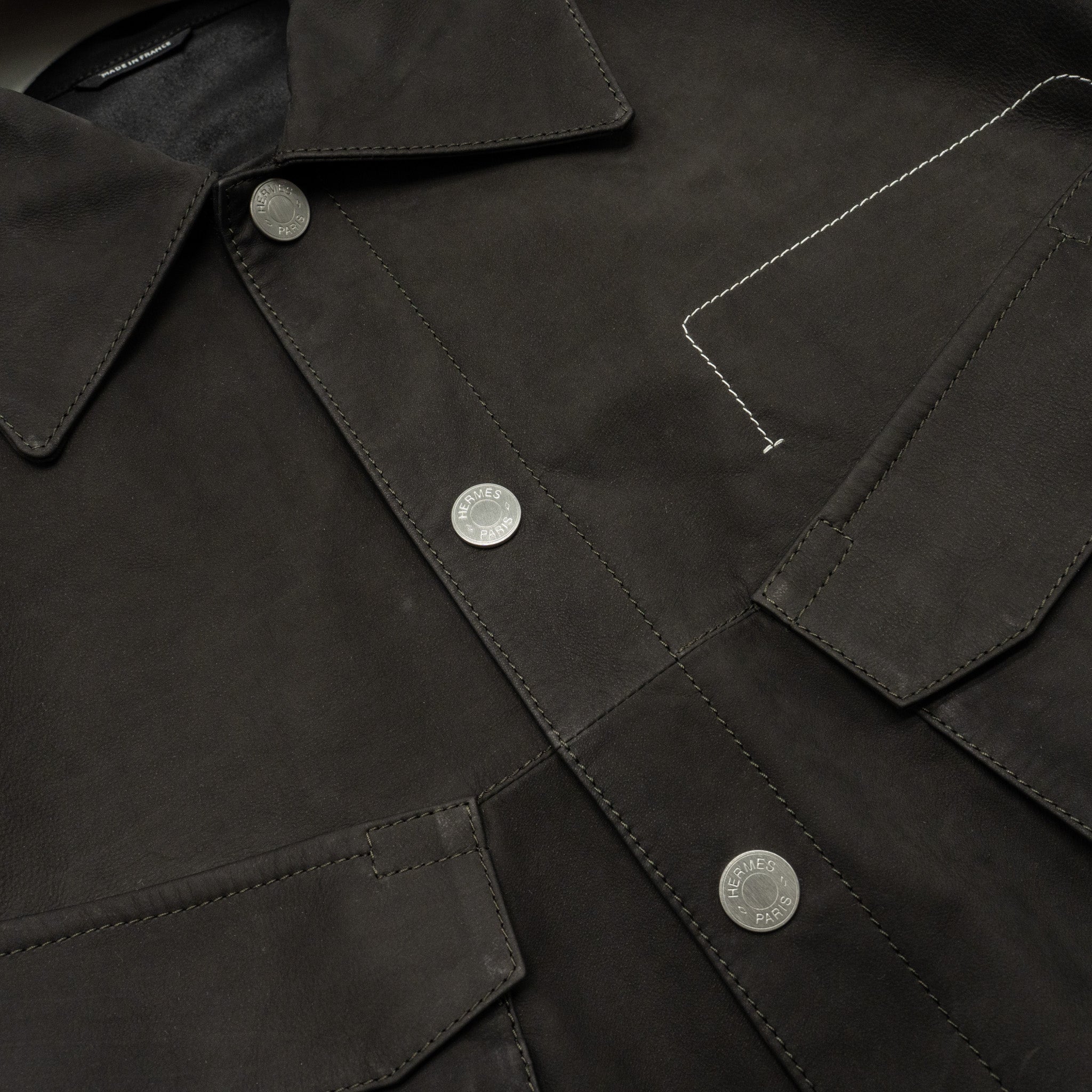hermes-size-50-mesh-surligne-shirt-calfskin-cotton-black-copy