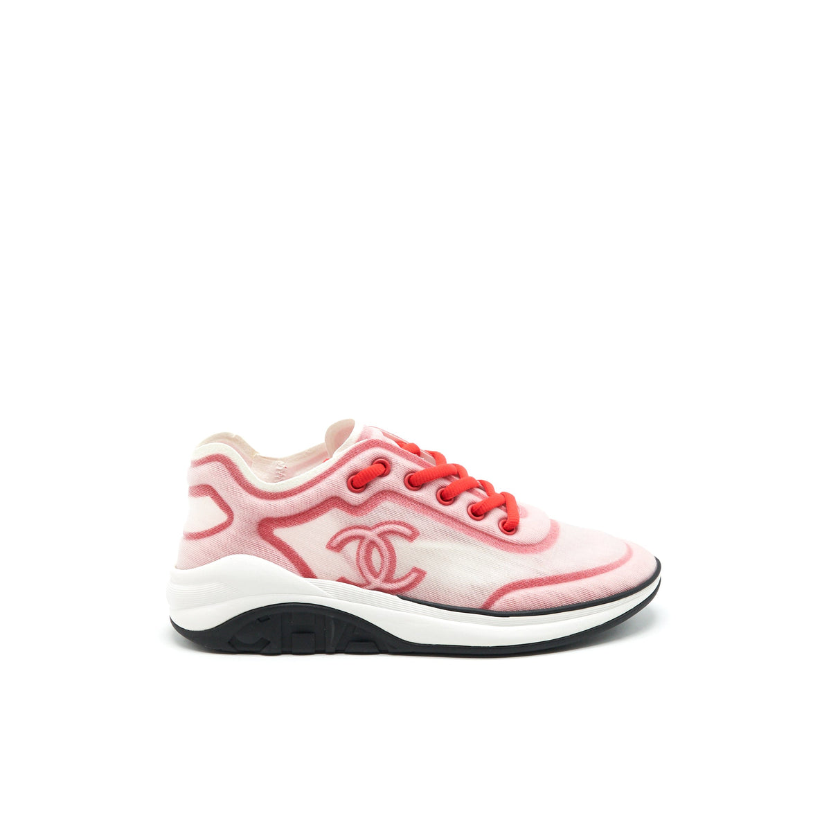 chanel-size37-cc-logo-sneaker-red-white-black