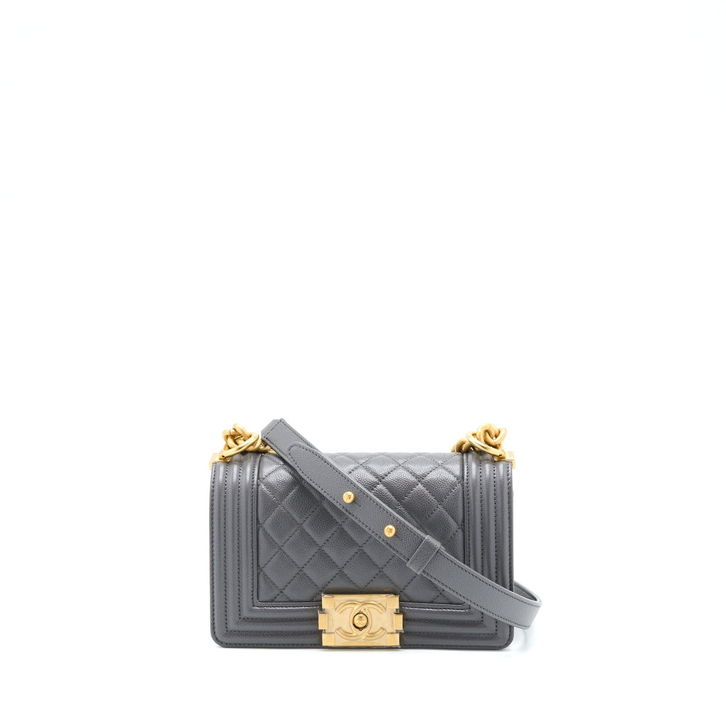 chanel-small-boy-bag-caviar-grey-ghw-microchip