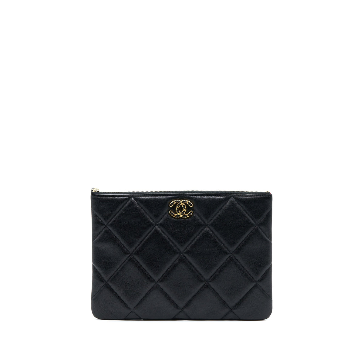 chanel-19-clutch-lambskin-black-multicolour-hardware