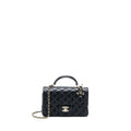 chanel-22p-top-handle-mini-rectangular-with-lion-charm-lghw-microchip
