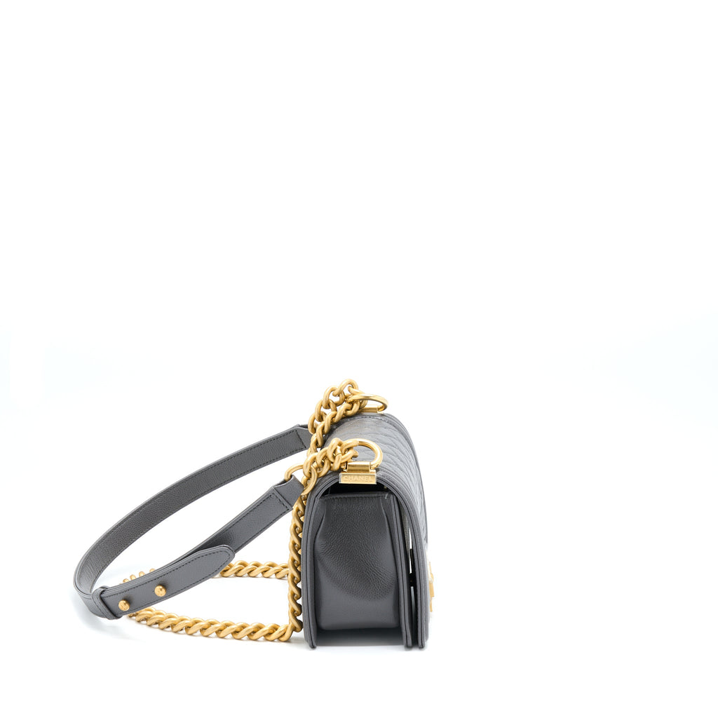 chanel-small-boy-bag-caviar-grey-ghw-microchip