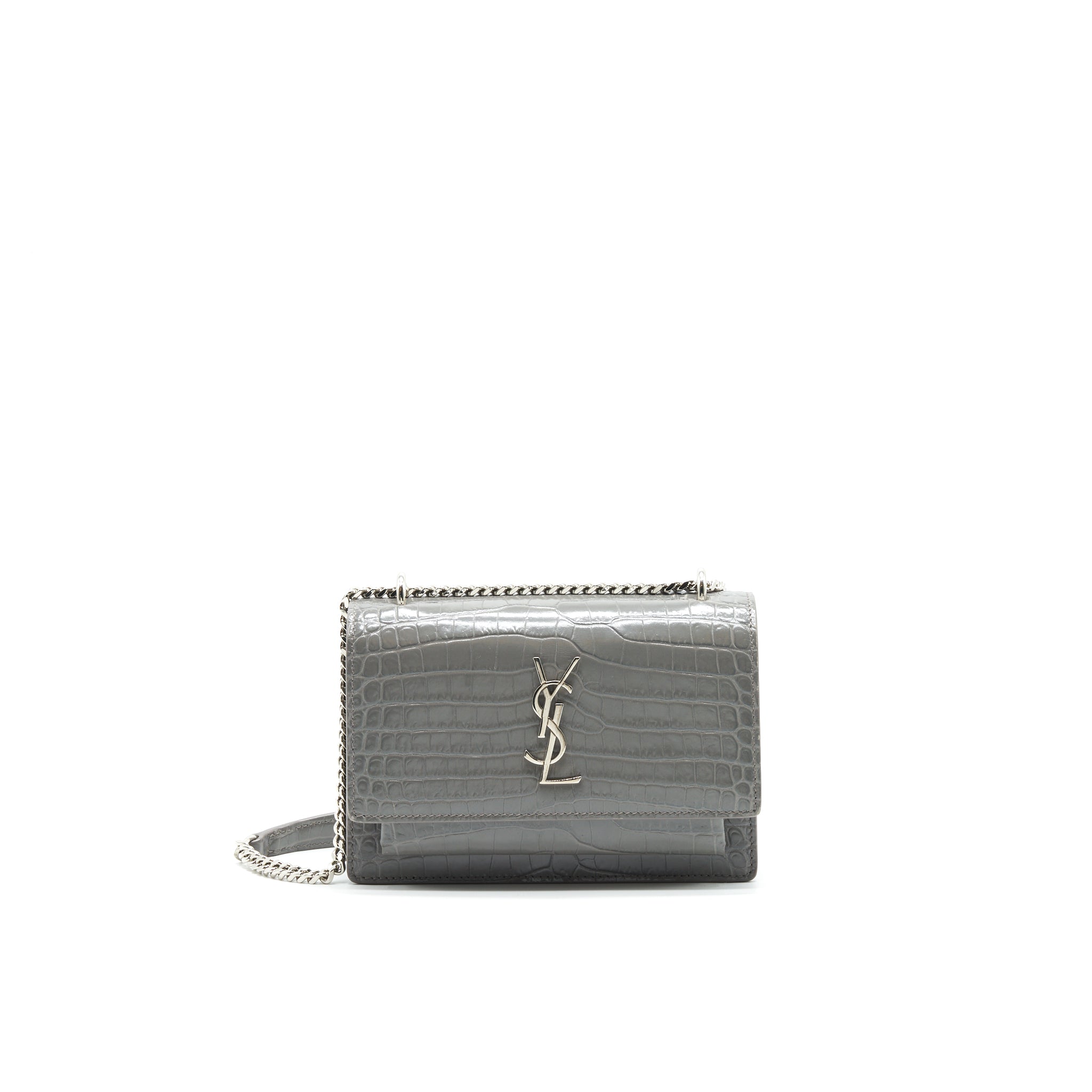 saint-laurent-mini-sunset-shoulder-bag-grey-shw