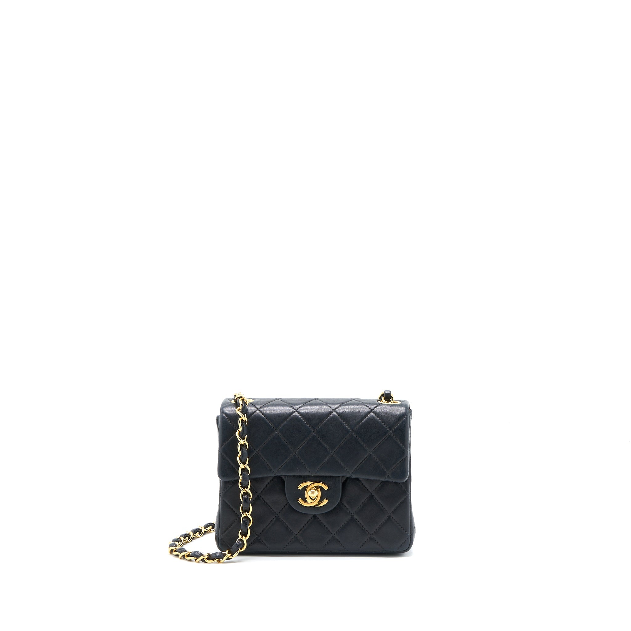 chanel-vintage-square-flap-bag-lambskin-black-ghw