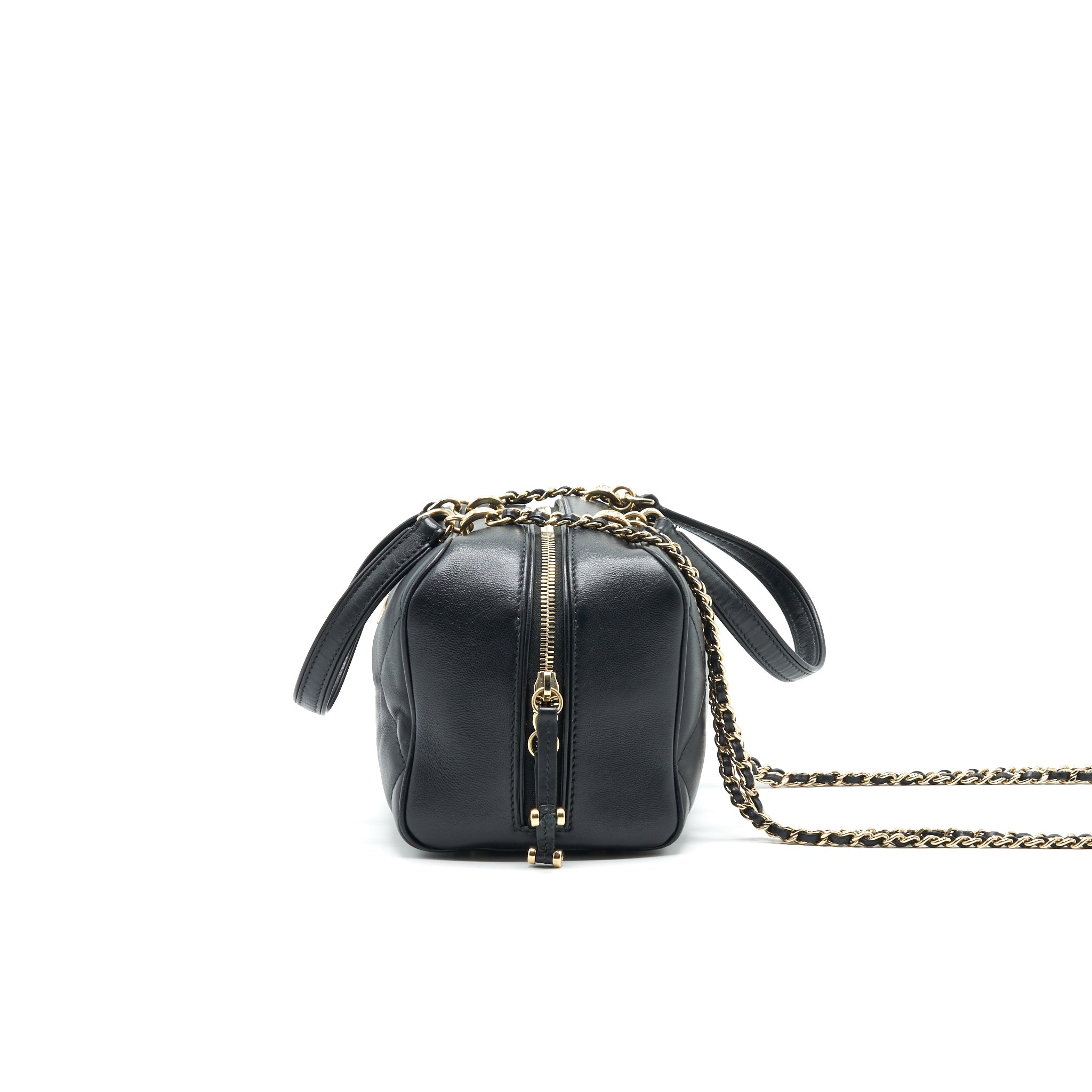 chanel-black-lambskin-bowling-bag-ghw