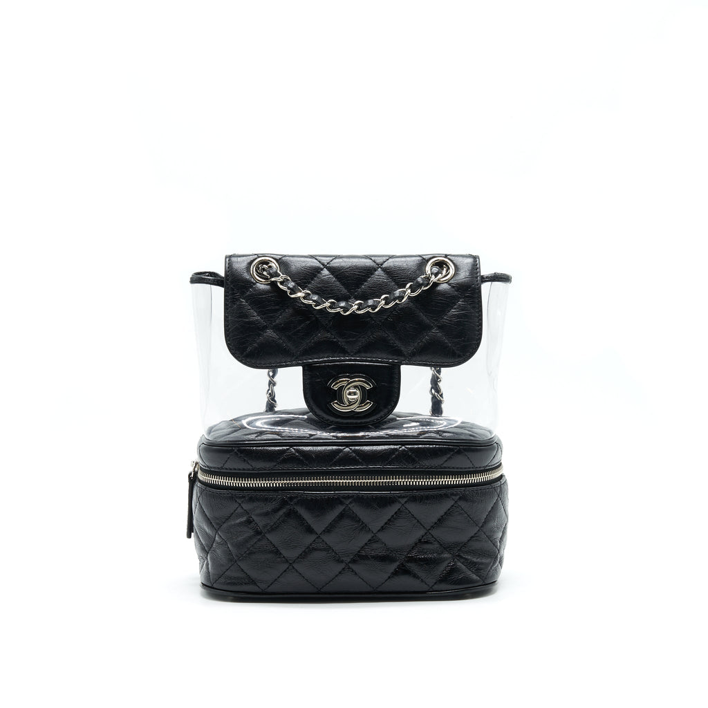 chanel-transparent-backpack-pvc-leather-backpack