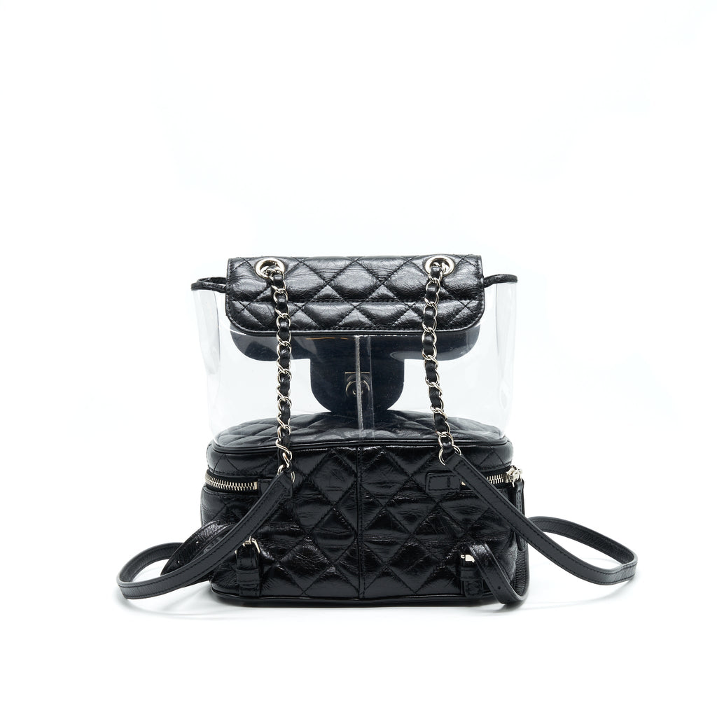 chanel-transparent-backpack-pvc-leather-backpack