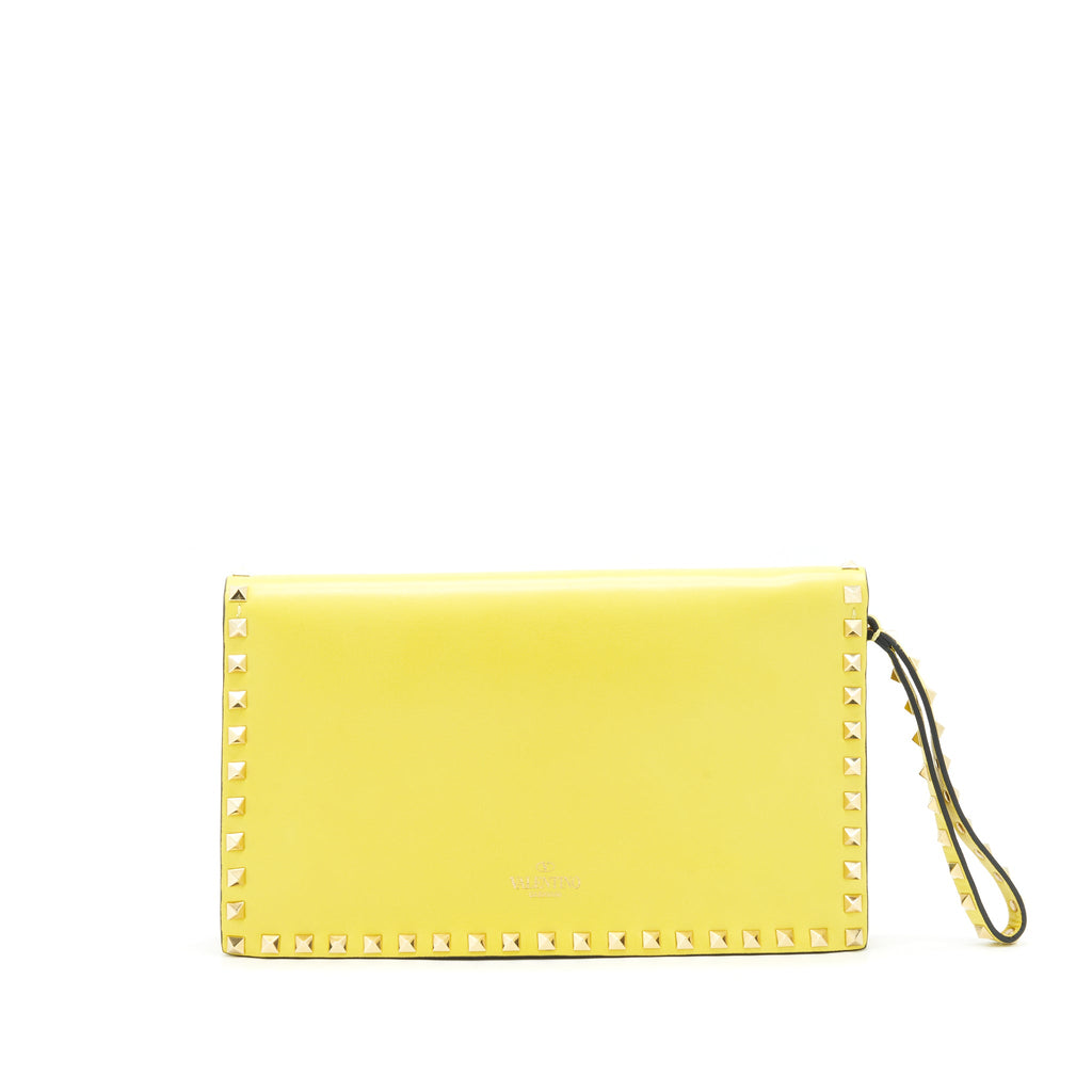 valentino-rockstud-clutch-bag-yellow-ghw