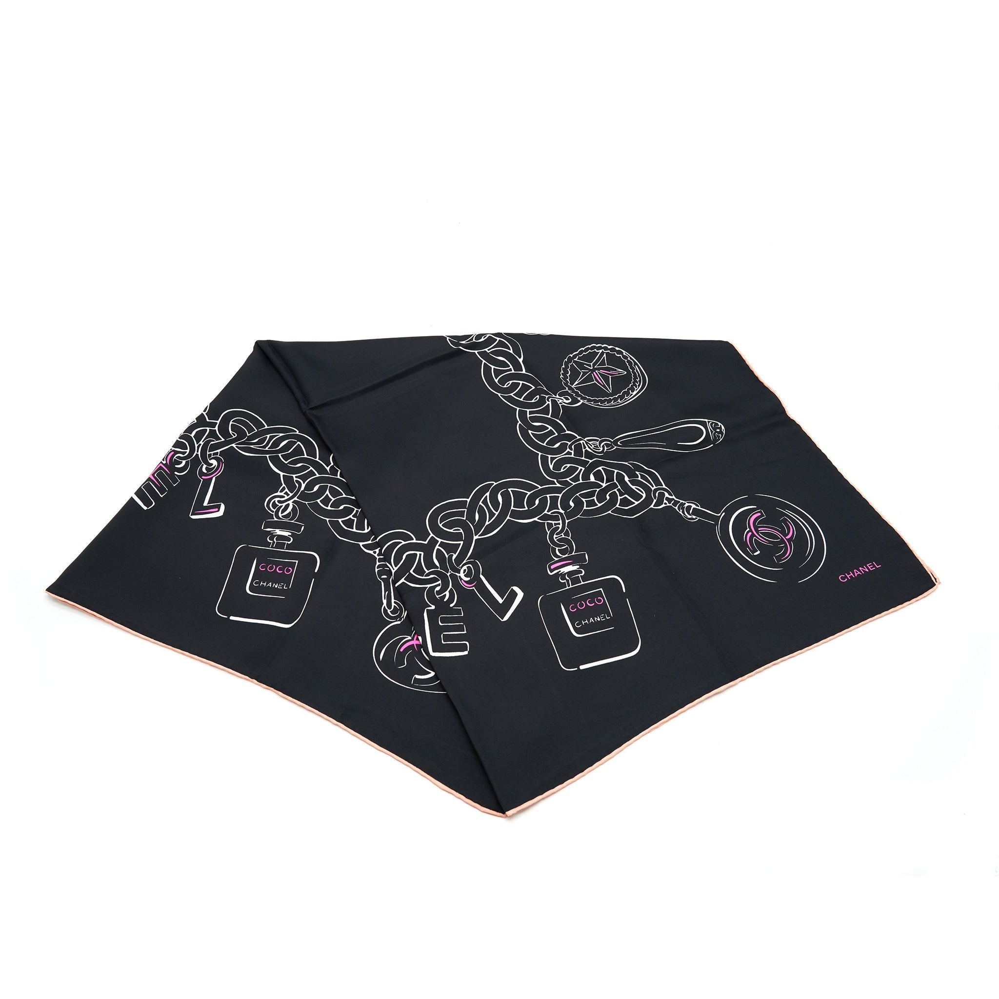 chanel-silk-square-scarf-90cm-black