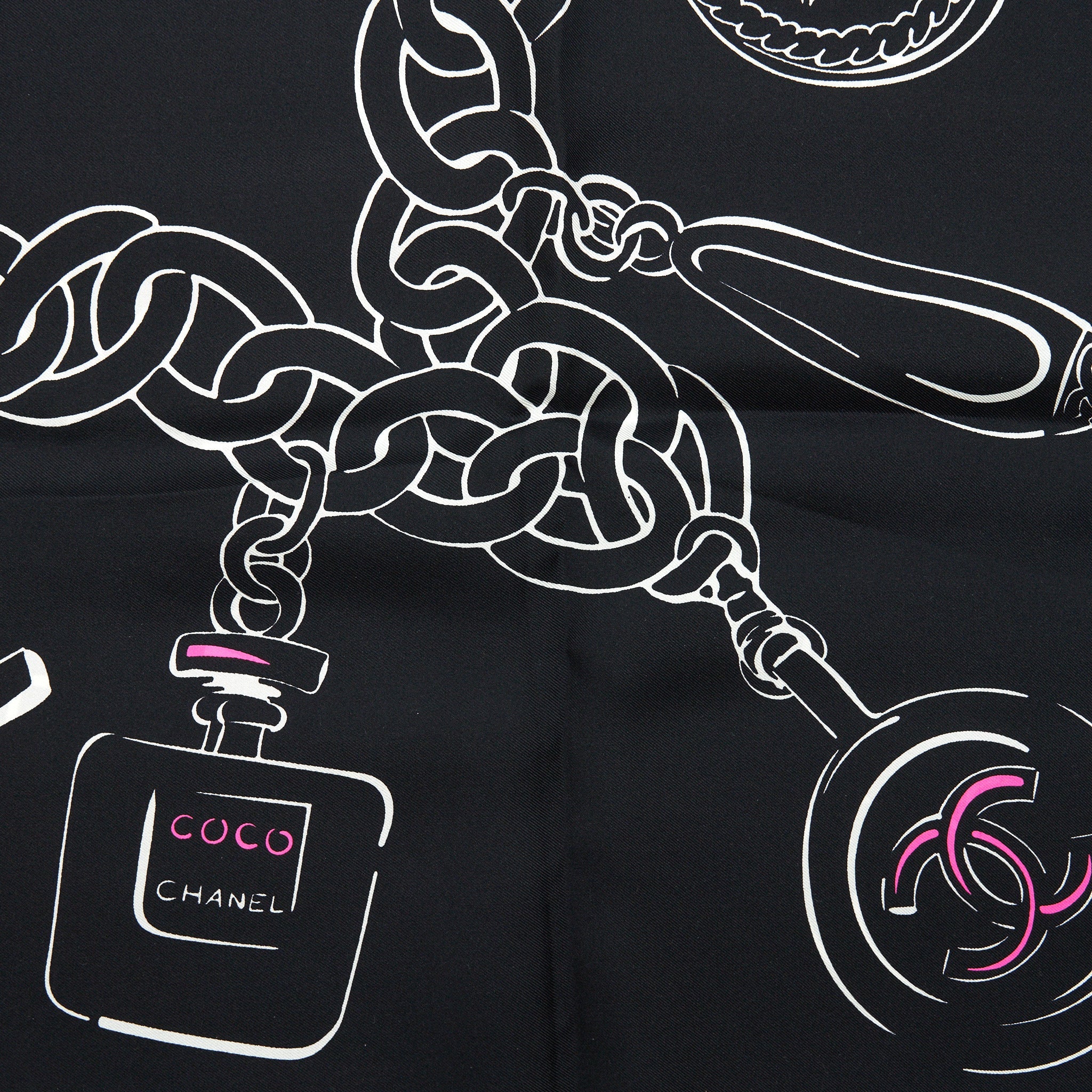 chanel-silk-square-scarf-90cm-black