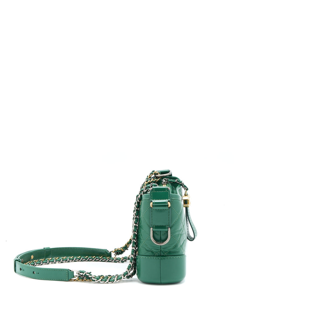 chanel-small-gabrielle-hobo-bag-green-multicolour-hardware