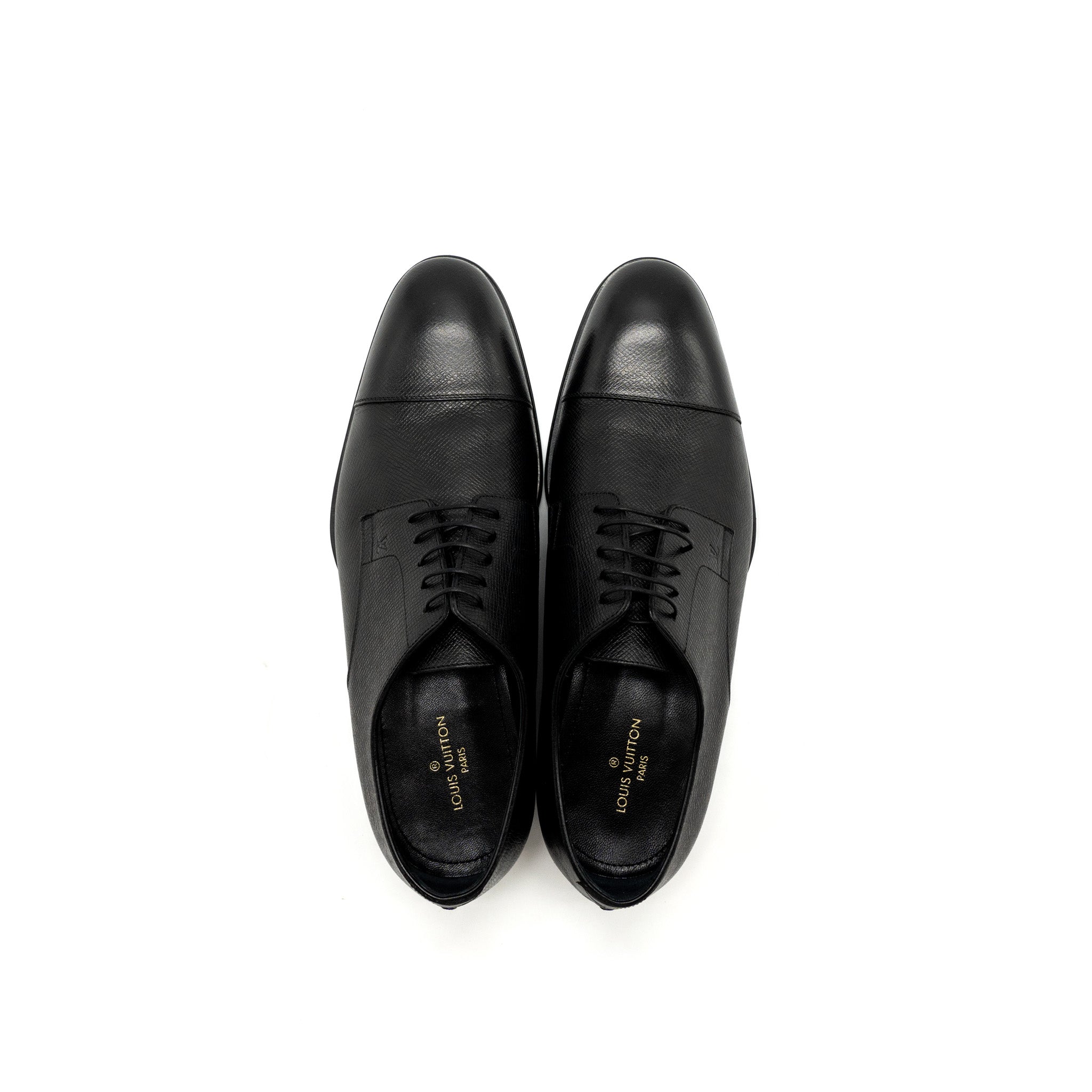 louis-vuitton-size-7-5-derby-calfskin-black