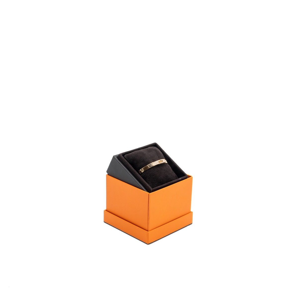 HERMES KELLY BRACELET ROSE GOLD WITH DIAMONDS