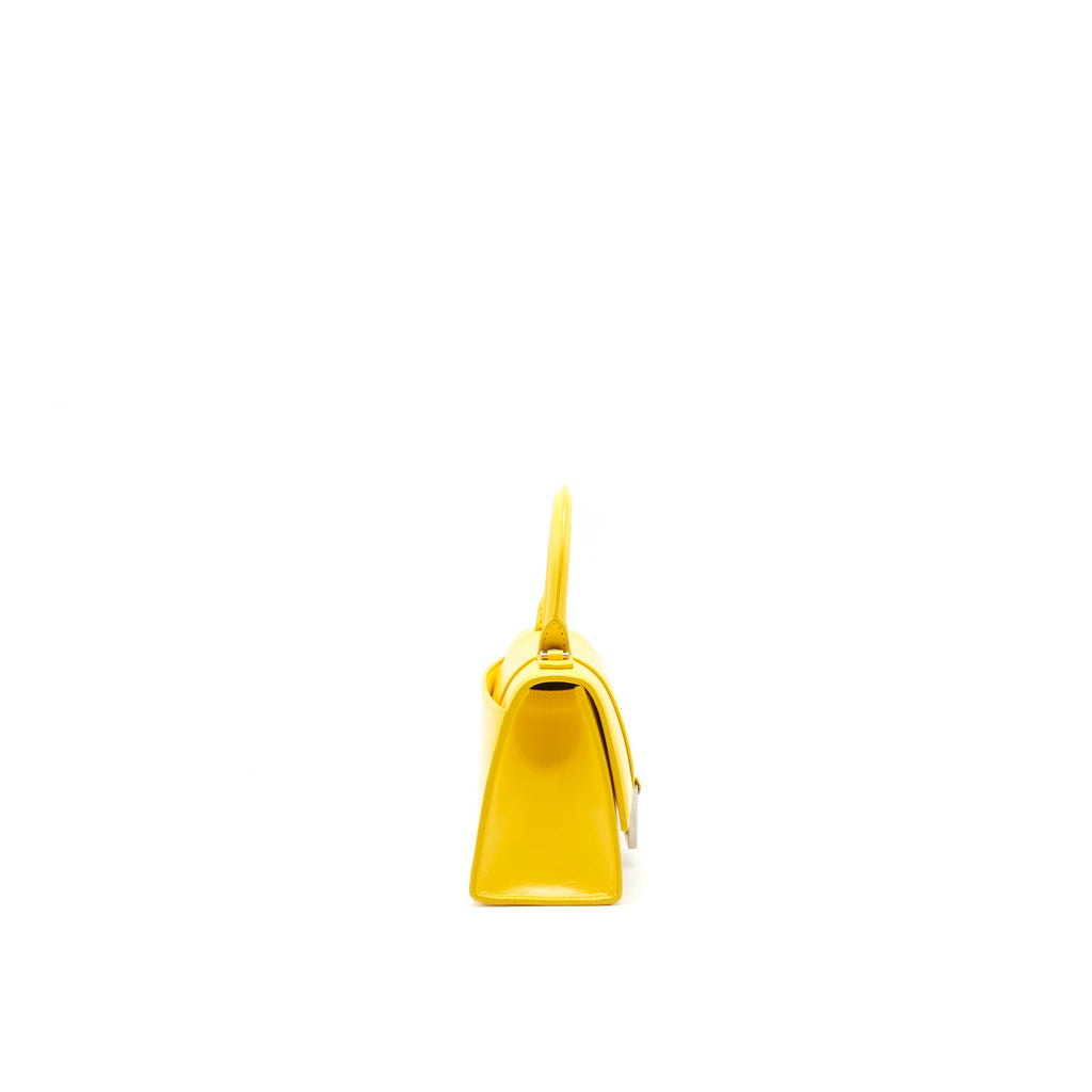 balenciaga-hourglass-xs-top-handle-yellow